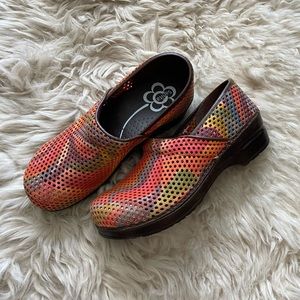 Sanita colorful clogs
